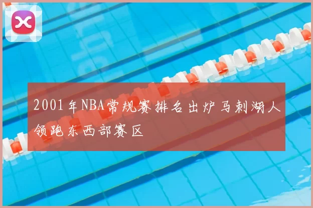 2001年NBA常规赛排名出炉马刺湖人领跑东西部赛区