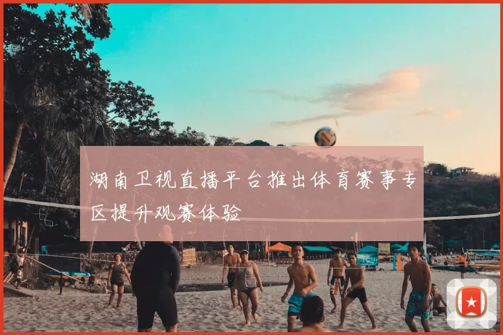 湖南卫视直播平台推出体育赛事专区提升观赛体验