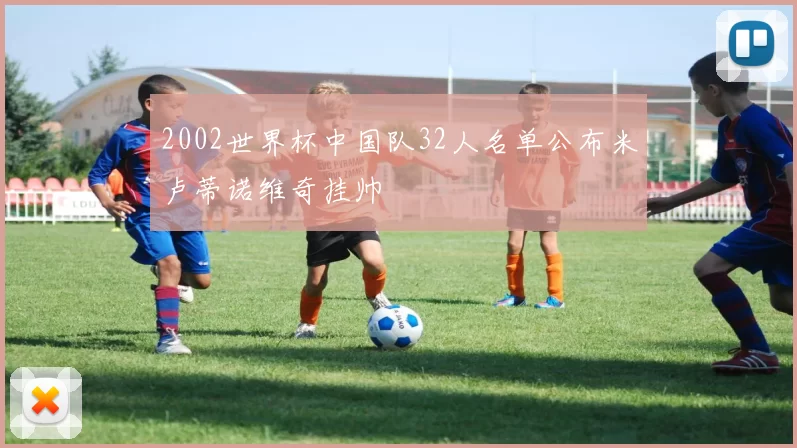 2002世界杯中国队32人名单公布米卢蒂诺维奇挂帅