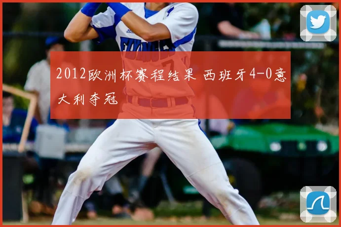 2012欧洲杯赛程结果 西班牙4-0意大利夺冠